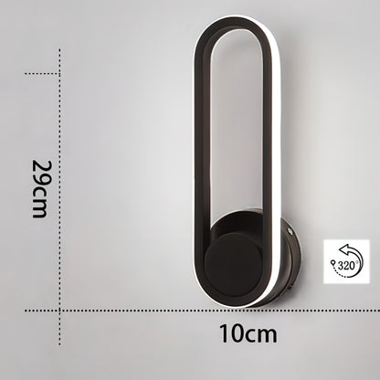 Neo - Gleam Modern Rounded Wall Light