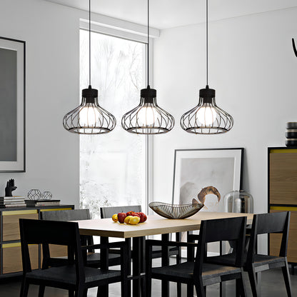 Kallie - Retro Cage Hanging Lamp