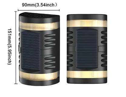 Yara - Solar Garden Wall Light