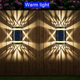 Yara - Solar Garden Wall Light