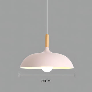 Nordic Modern Nordic Round Dish Pendant Ceiling Light