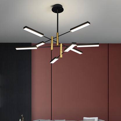 Nov - Hanging Industrial Acrylic Ceiling Light Chandelier