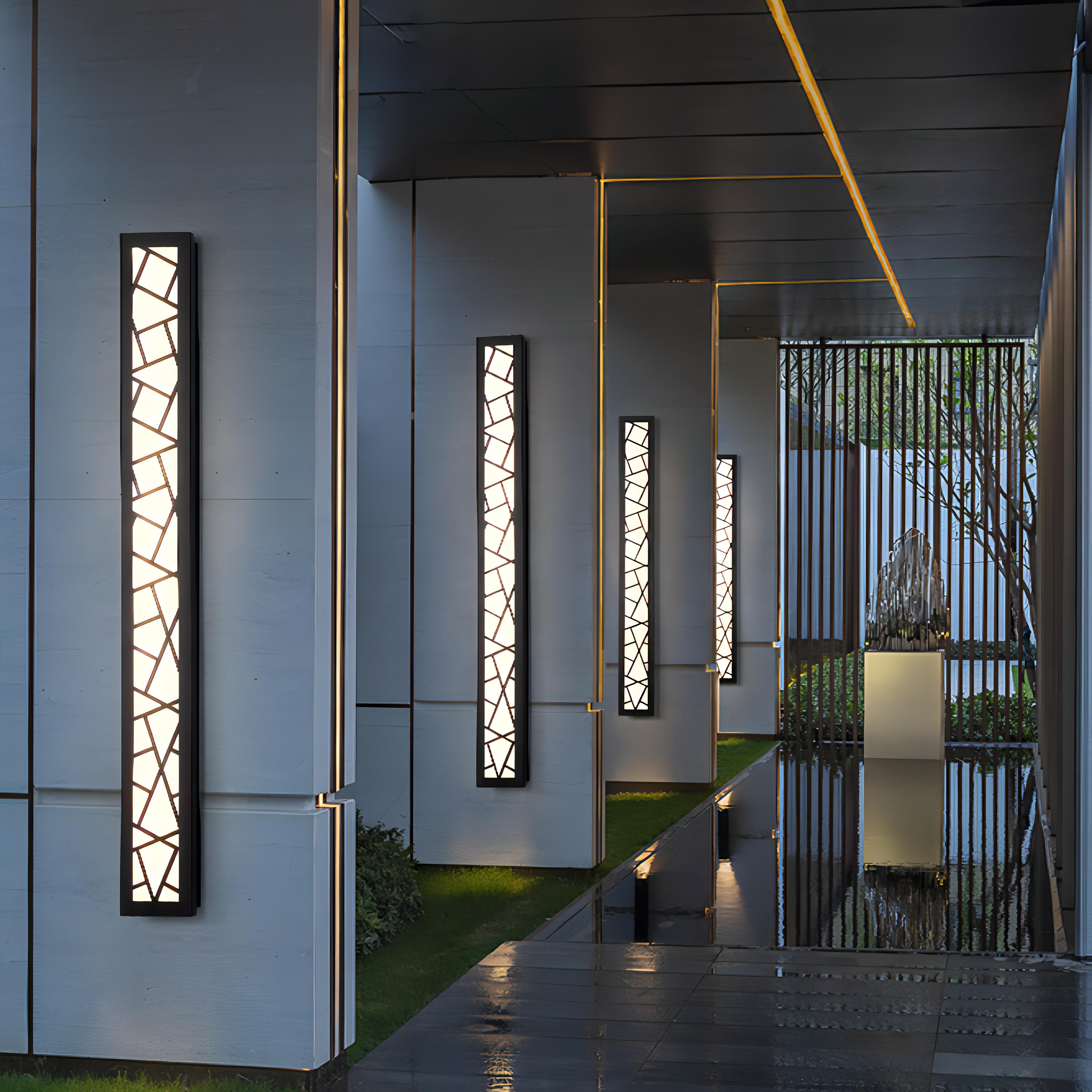 Zaina - Modern Villa IP65 Wall Light Lamp