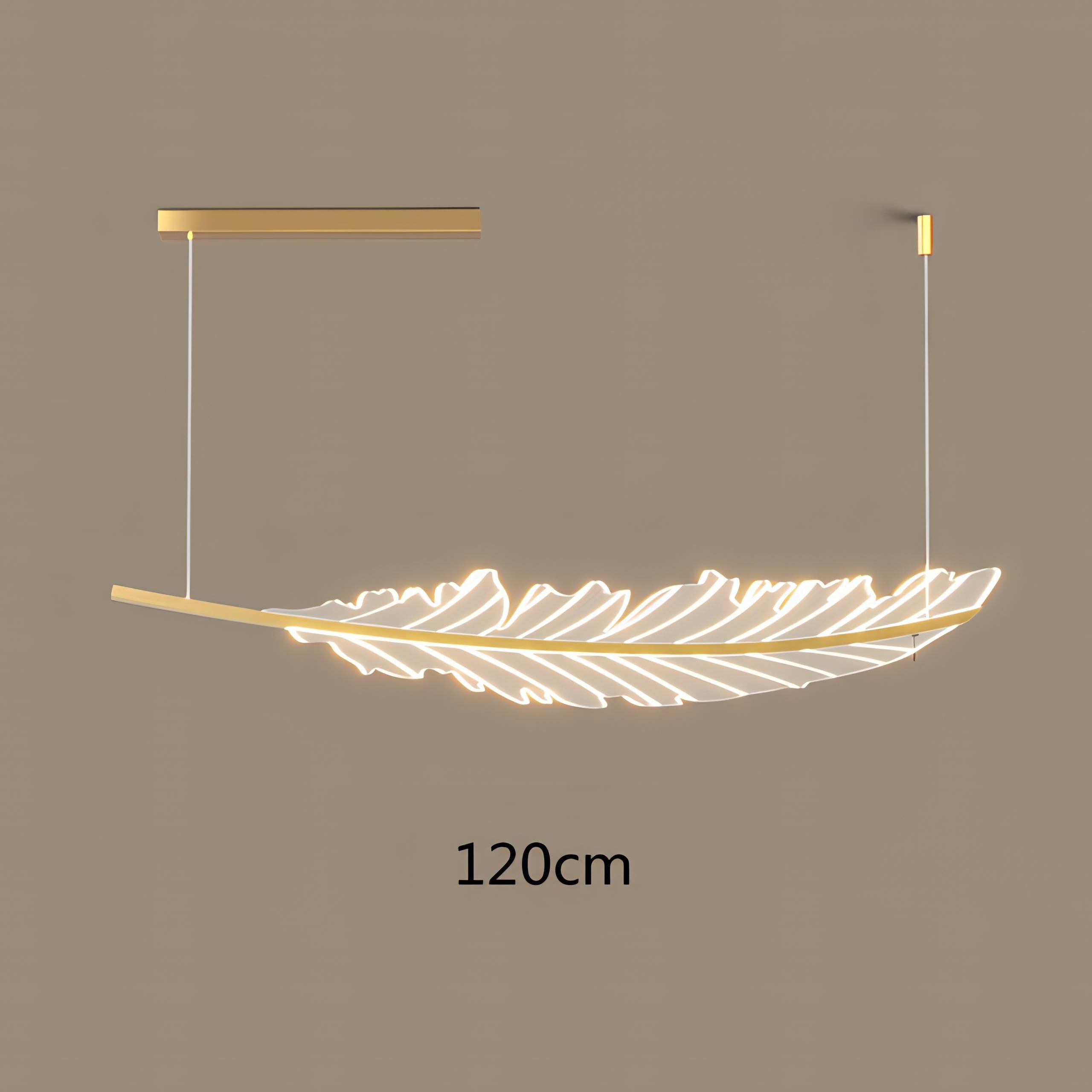 Luca - Modern Leaf Shaped Chandelier