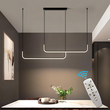 Porter - Suspension Rod LED Thin Bar Ceiling Light