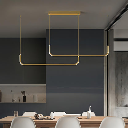 Porter - Suspension Rod LED Thin Bar Ceiling Light