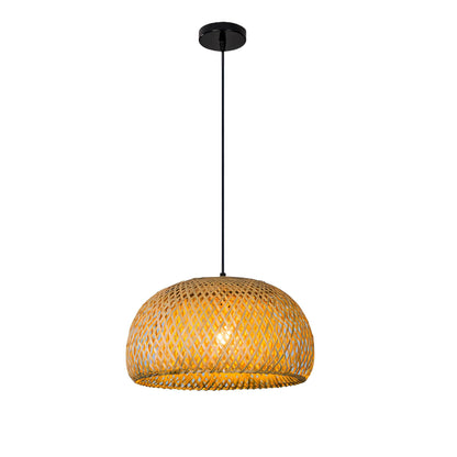 STATUO - HAND WOVEN BAMBOO HANGING LIGHT