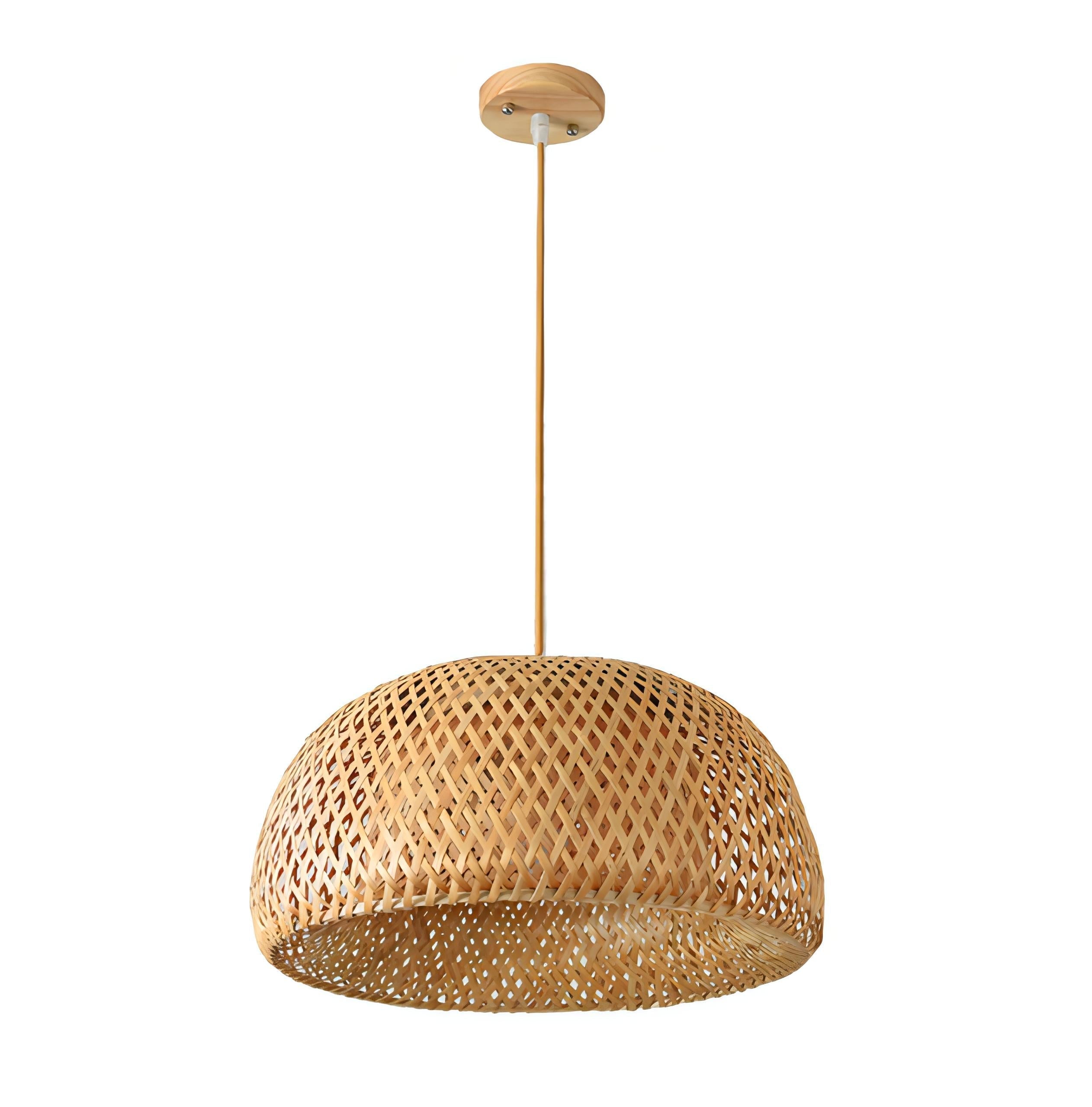 STATUO - HAND WOVEN BAMBOO HANGING LIGHT