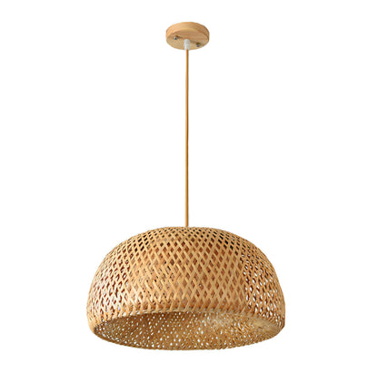 STATUO - HAND WOVEN BAMBOO HANGING LIGHT