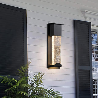 Dewey - Waterproof Modern Sparkle Outdoor Wall Light