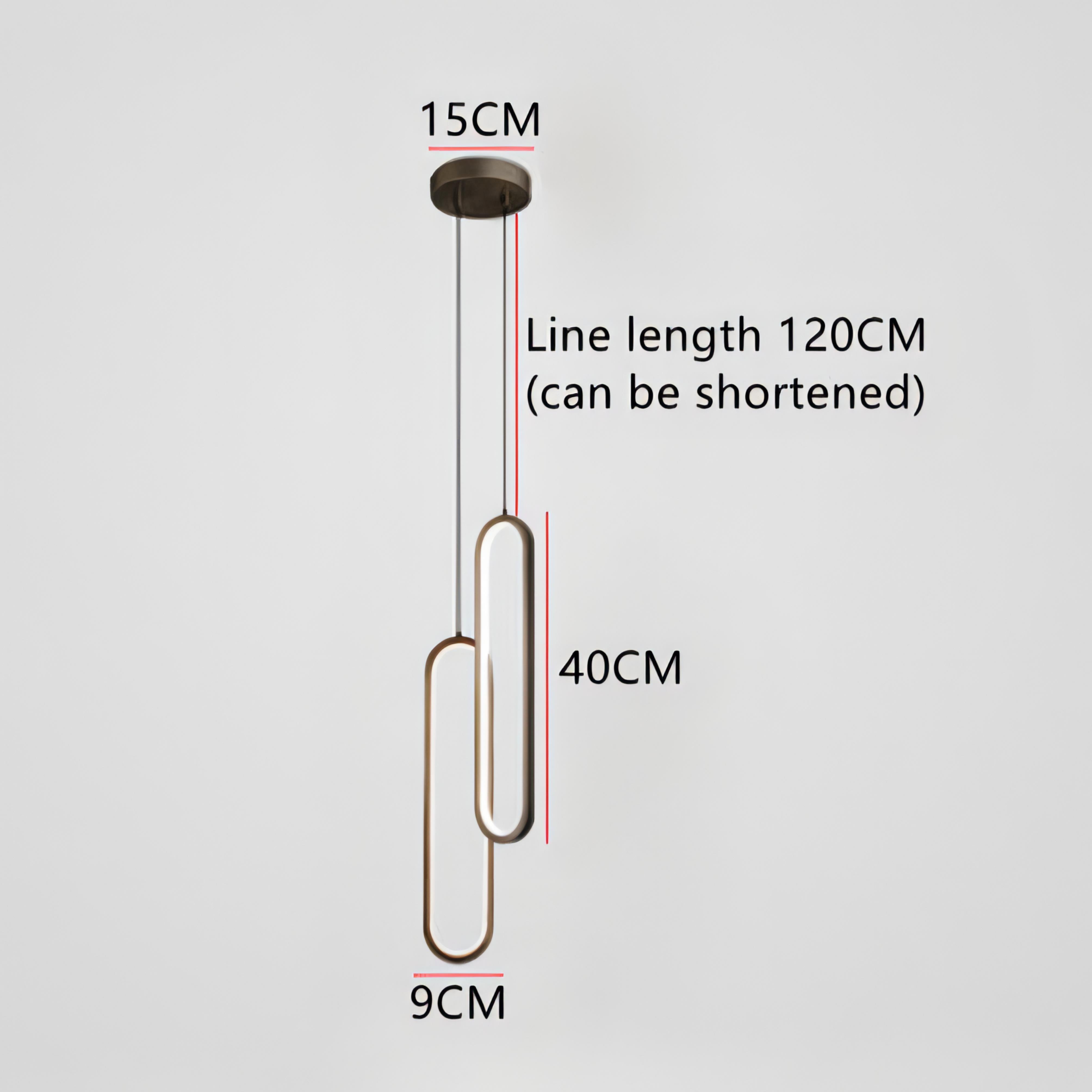 Olive - Round Modern Hanging Pendant Light