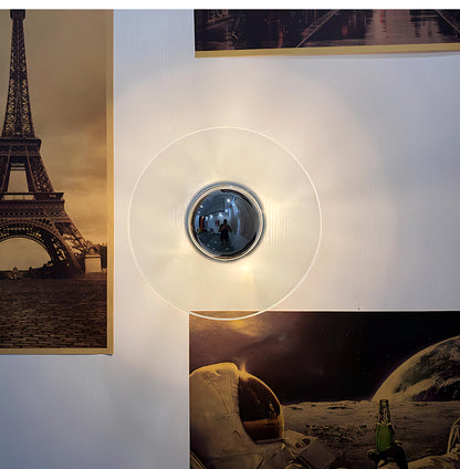 Sailor - Glass Retro Dish Wall Lamp