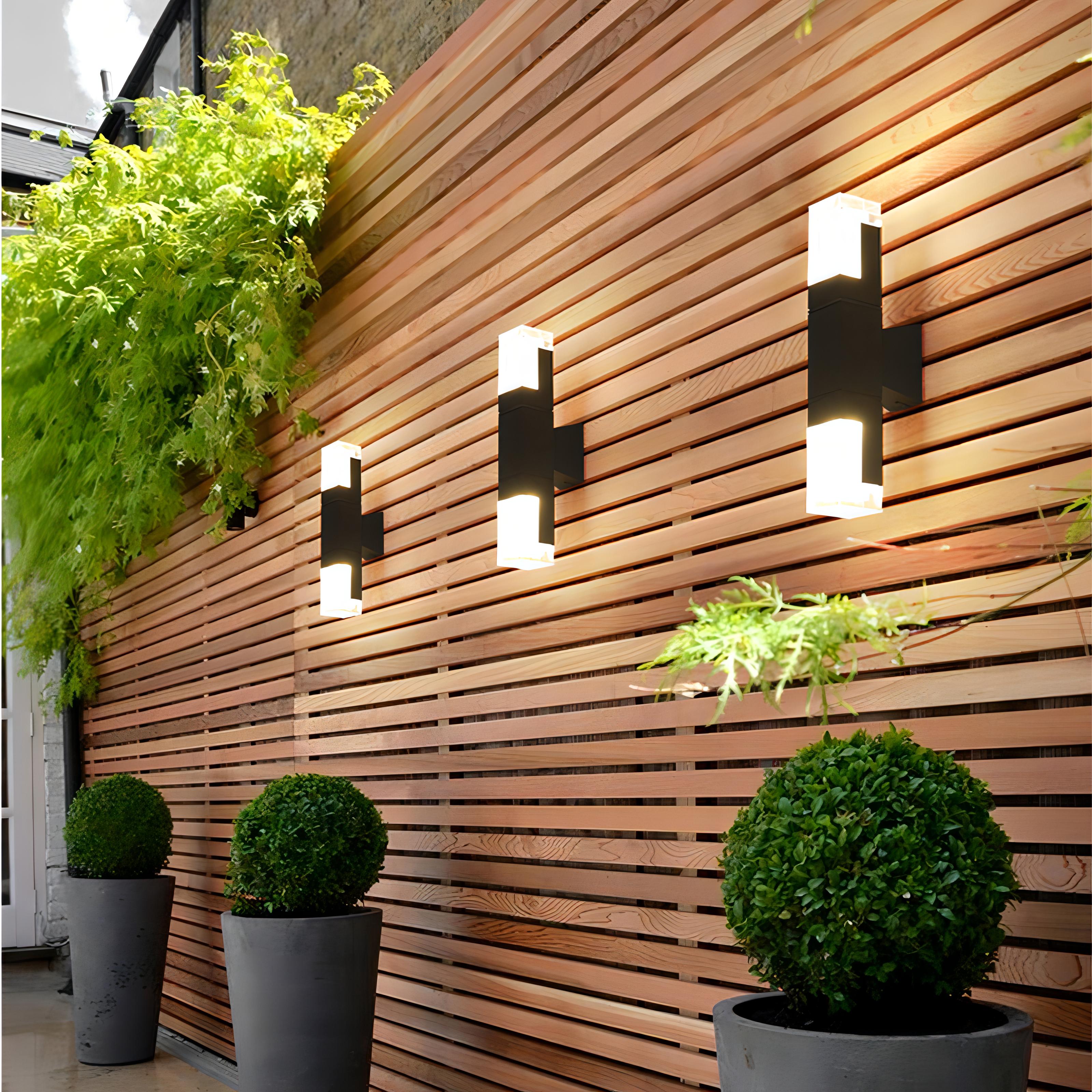 Kalpa - 10W Waterproof LED Double Head Outdoor Wall Light