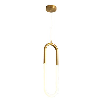 Hera - Thin Line Gold Modern Ceiling Light