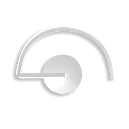Mila - Modern LED Curved Thin Wall Light