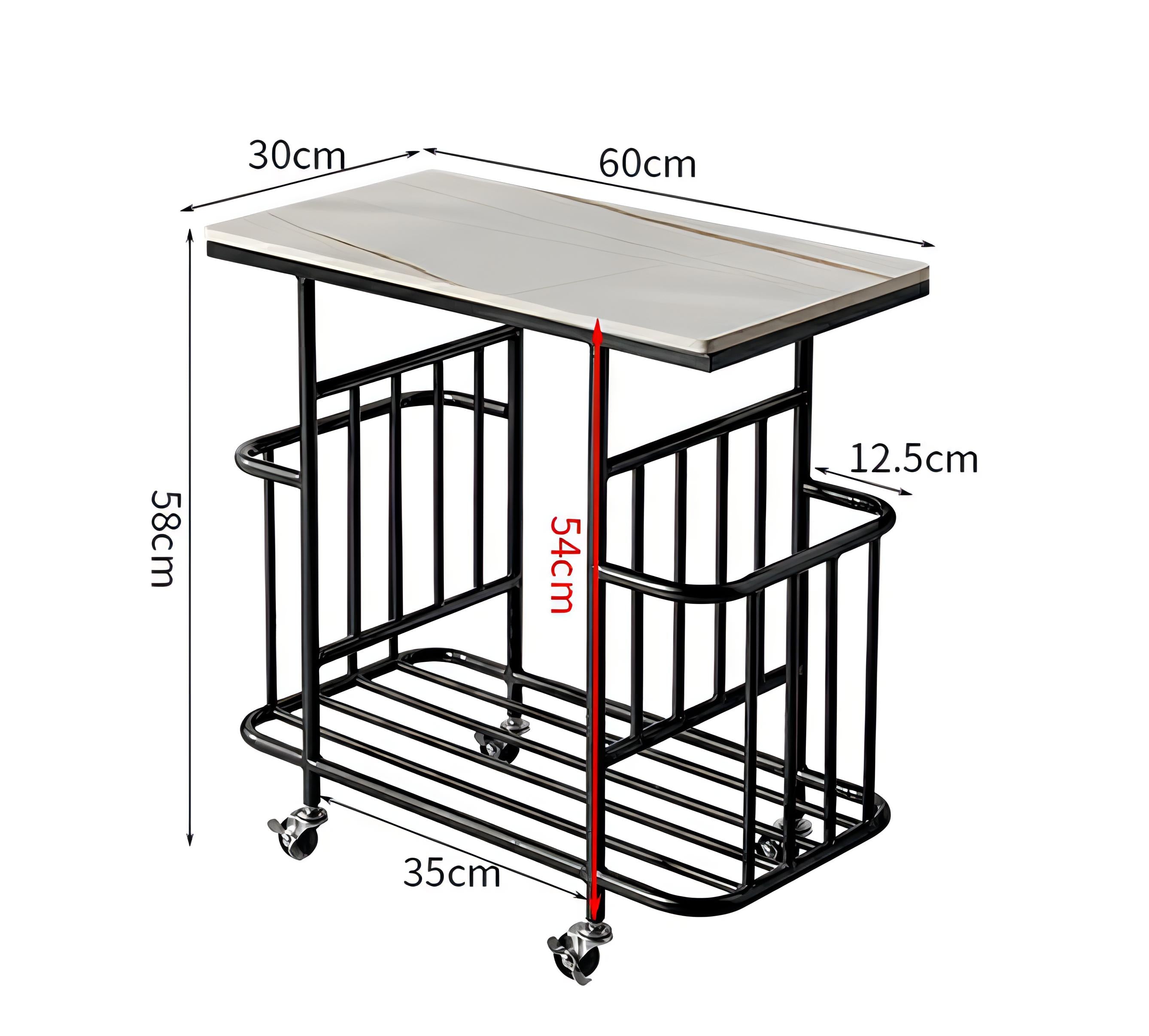 Orson - Modern Storage Rack Coffee Table