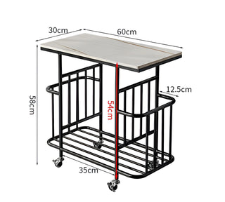 Orson - Modern Storage Rack Coffee Table