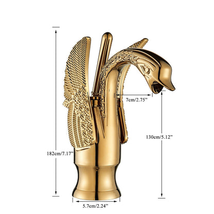 Ali - Swan Mixer Hot Cold Basin Tap