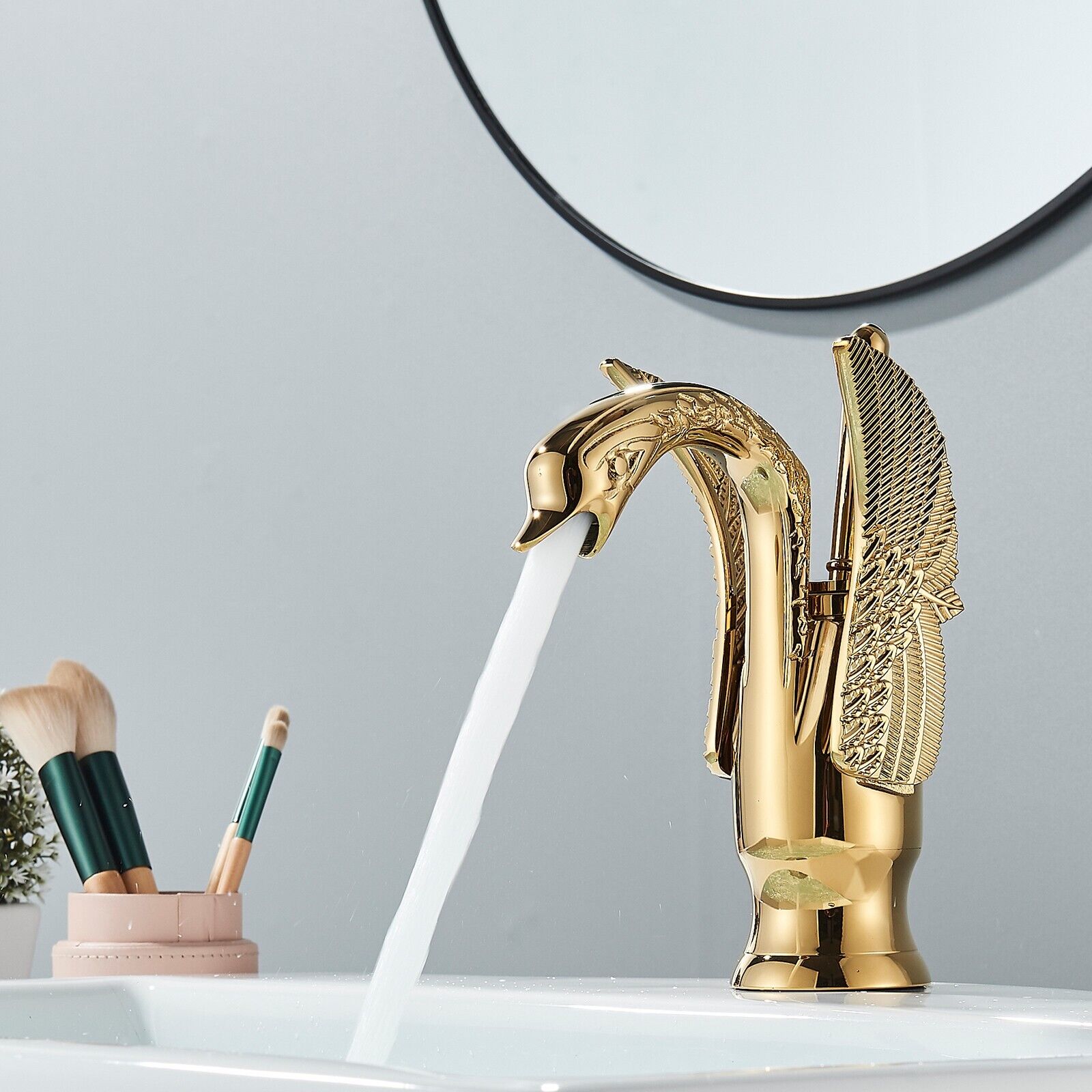 Ali - Swan Mixer Hot Cold Basin Tap