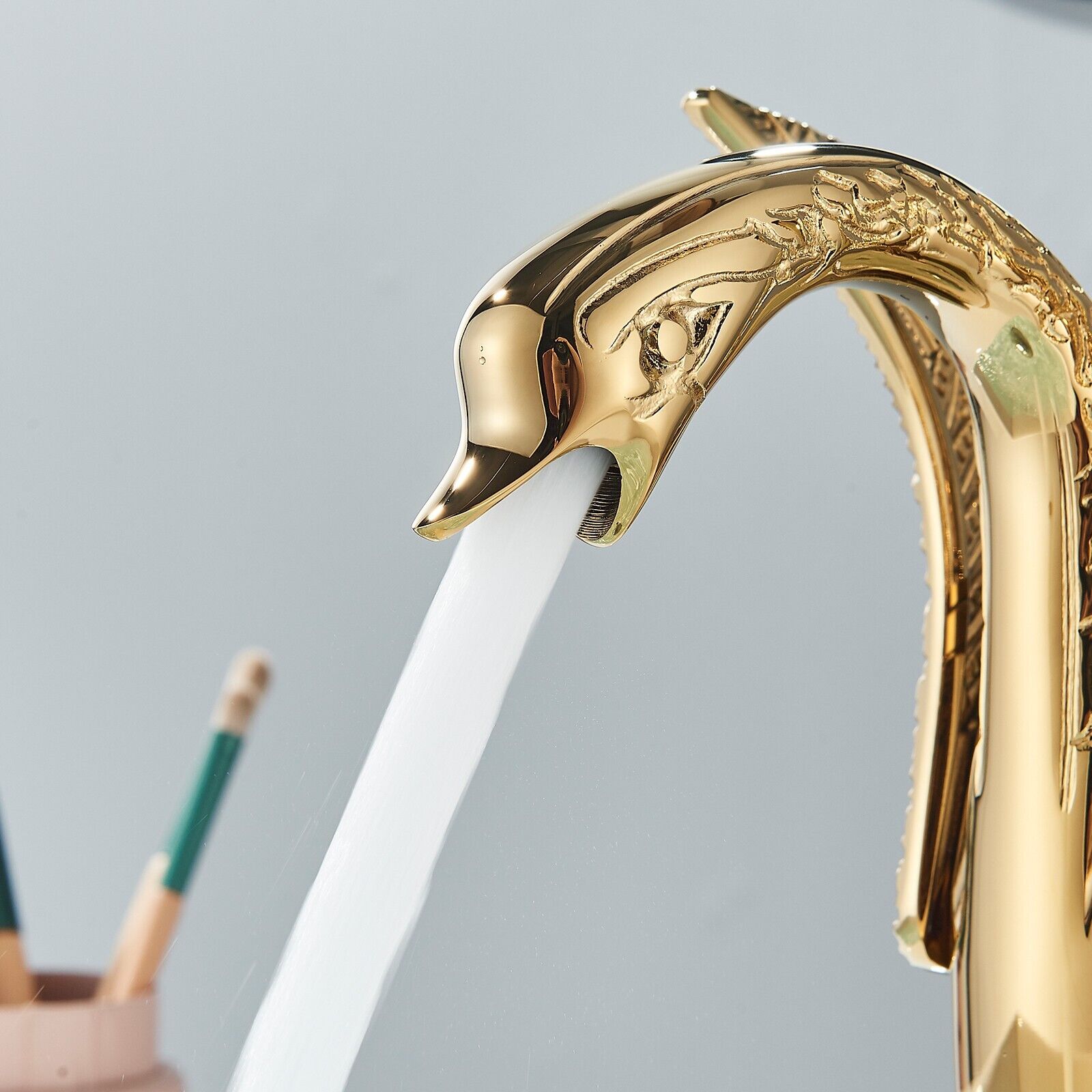 Ali - Swan Mixer Hot Cold Basin Tap