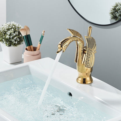 Ali - Swan Mixer Hot Cold Basin Tap