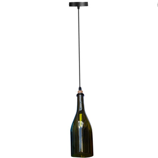 Flemi - Vintage Coloured Wine Bottle Hanging Ceiling Light