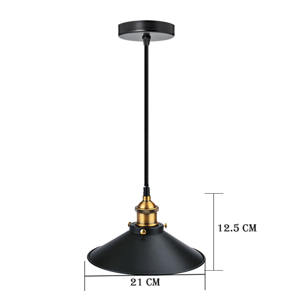 Hartman - Modern Industrial Cone Black Ceiling Light