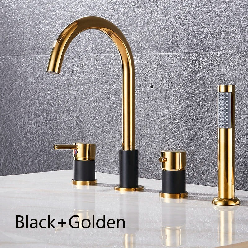 Tisca - Deck Mounted Bathroom Tap Set