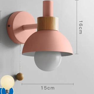 Zakai - Nordic Round Hanging Switch Sconce Wall Light