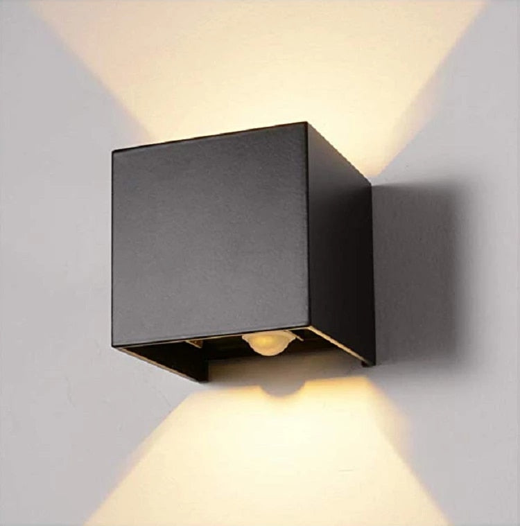 Ari - Outdoor Square Up/Down Wall Sensor Light