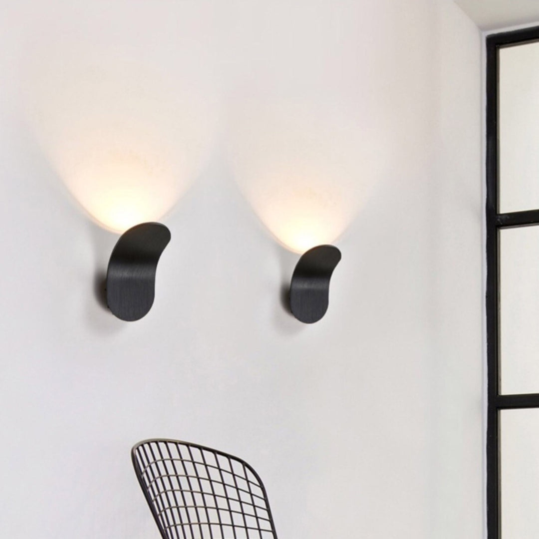 Maddox - Modern Curved Brushed Wall Light
