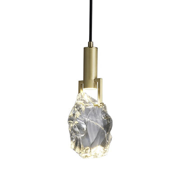 Vihaan - Crystal Gold Hanging Ceiling Light – Abode Jungle