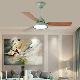 Cassius - Wood Ceiling Fan With Light