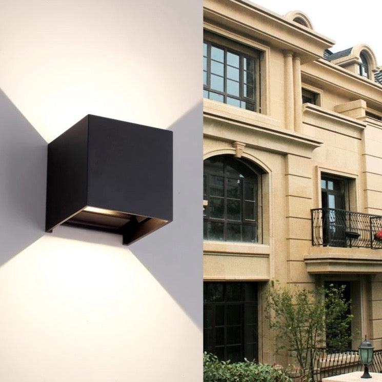 Ari - Outdoor Square Up/Down Wall Sensor Light