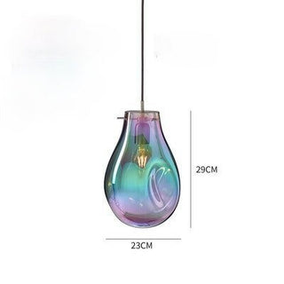 Zachariah - Stained Glass Pendant Hanging Light