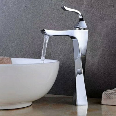 Kirill - Twisted Bathroom Single Handle Basin Tap