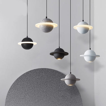 Anderson - Modern Planet Style LED Round Hanging Pendant Ceiling Light