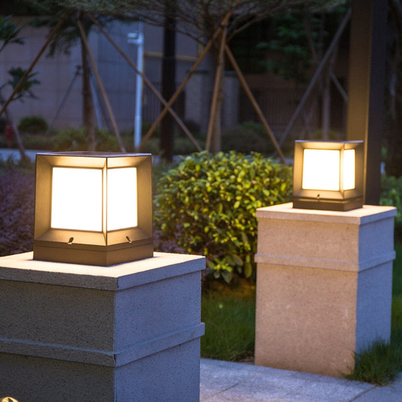 Zayne - Outdoor Garden Pillar Lamp