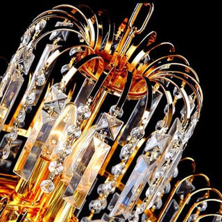 Gustavo - Royal Gold Hanging Crystal Chandelier