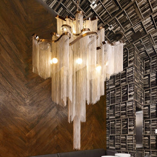 Amaya - Modern Tassel Ceiling Chandelier