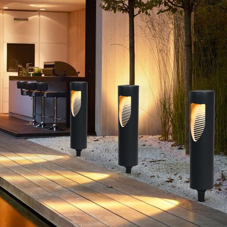 Hachiro - Solar Pathway/Walkway Garden Outdoor Black Light