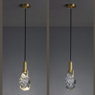 Vihaan - Crystal Gold Hanging Ceiling Light