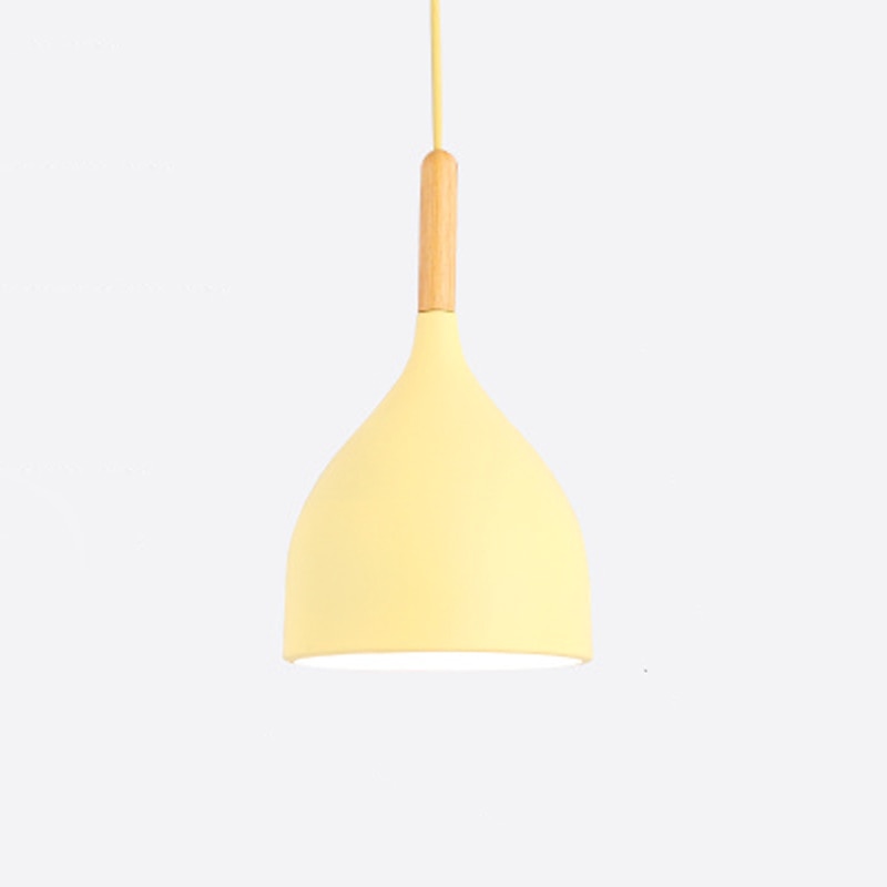 Talon - Modern Teardrop Wood Hanging Nordic Ceiling Pendant Light
