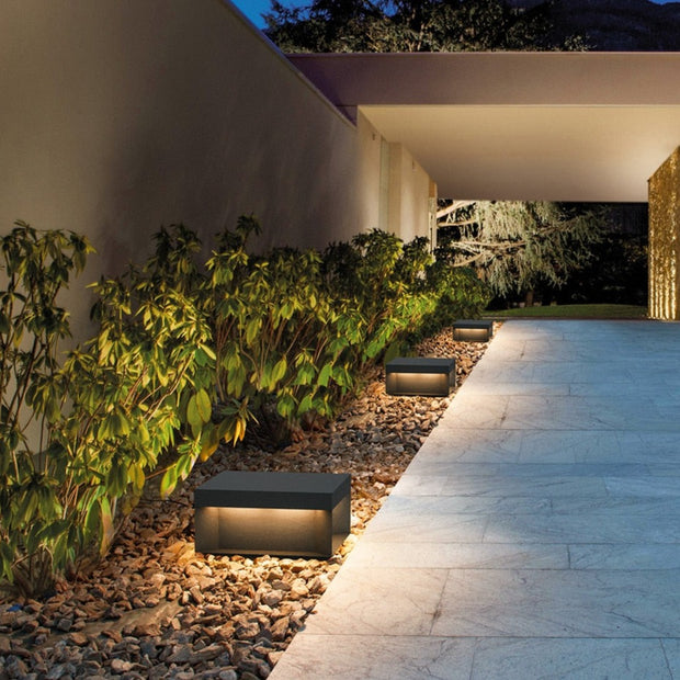 Redd - Solar Powered Outdoor Floor Light Box