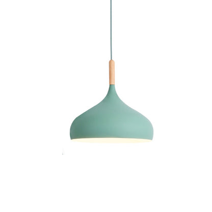 Talon - Modern Teardrop Wood Hanging Nordic Ceiling Pendant Light