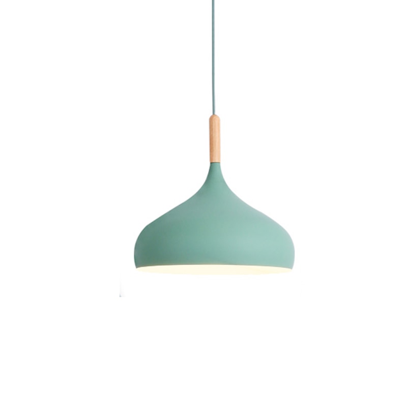 Talon - Modern Teardrop Wood Hanging Nordic Ceiling Pendant Light
