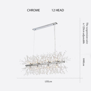 Ismael - Dandelion Wire Hanging Chandelier