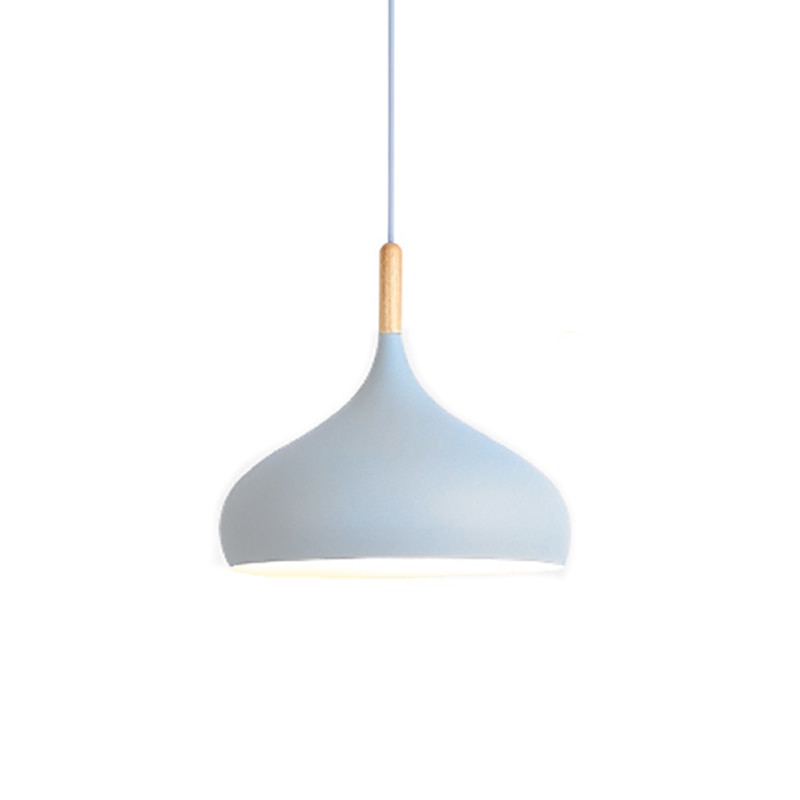 Talon - Modern Teardrop Wood Hanging Nordic Ceiling Pendant Light