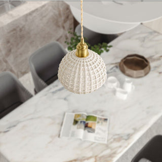 Mccoy - Modern White Pendant Hanging Round Light