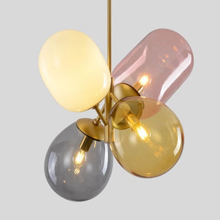 Cade - Nordic Coloured Glass Hanging Ceiling Light